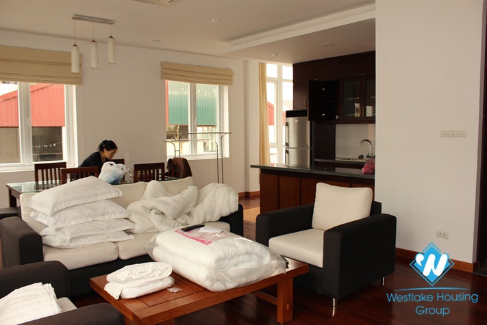 A Spacious two bedrooms apartment for rent on Xuan Dieu street,